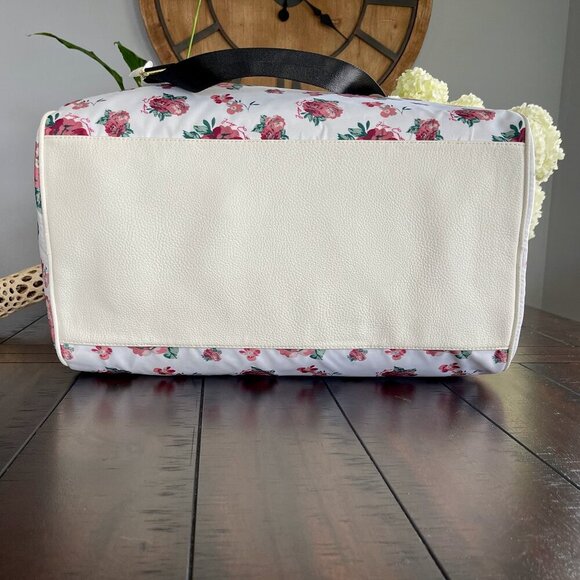 RARE Juicy Couture Lmtd Edition Floral Extra Large Weekender Travel Duffel Bag - Picture 7 of 13